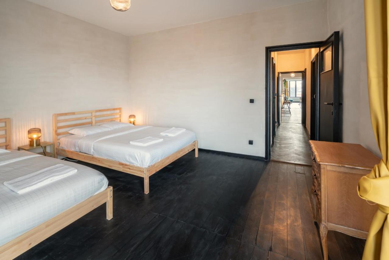 Two-Bedroom Apartments In The Heart Of Antwerpen Kültér fotó
