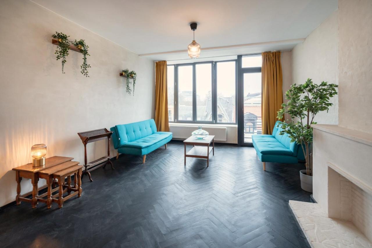 Two-Bedroom Apartments In The Heart Of Antwerpen Kültér fotó