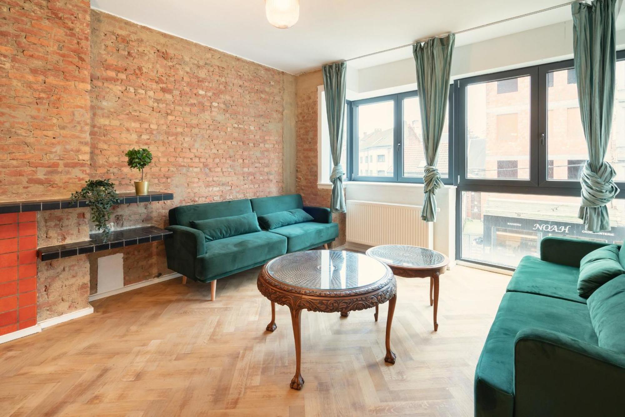 Two-Bedroom Apartments In The Heart Of Antwerpen Kültér fotó